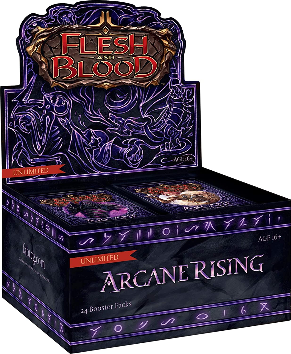 【並行輸入品】 Flesh & Blood Arcane Rising Unlimited ブースターディスプレイ ブースターボックス 24個パック  カード カードゲーム FaB 輸入品 | Cellar Box