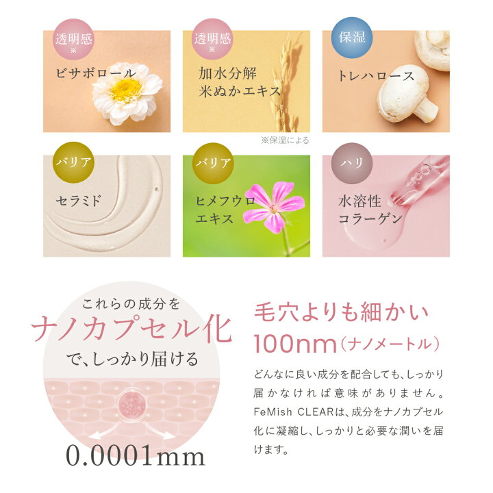 楽天市場】【公式】cellnote.FeMish CLEAR フェミッシュクリア 25g 3個 
