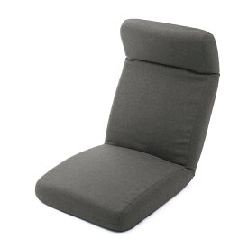 座椅子 コンパクト 頭部リクライニング 和楽チェア 日本製 低反発使用 WARAKU 座いす