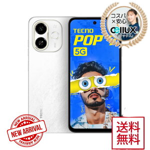 TECNO POP 9 5G O[oŁMediaTek Dimensity 6300ڂ5GX}[gtH ySIMt[X}z ZbNXz
