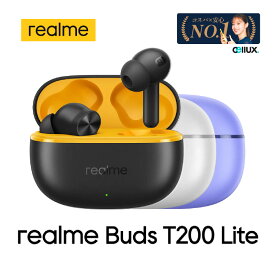 realme Buds T200 Lite 完全 ワイヤレスイヤホン TWS Bluetoothイヤホン