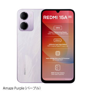 Xiaomi REDMI 15A 5G �s �C���h�� �t �y �V�i �������� SIM�t���[�X�}�z �z