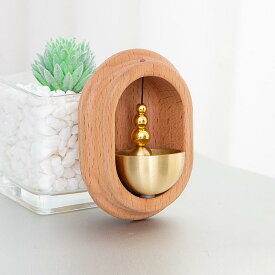 風鈴 玄関用 ドアベル 吸着式 磁気吸着 銅製鈴 掛飾り 入室リマインダー 引っ越し祝い インテリア雑貨 カラフルデザイン