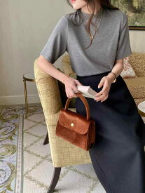 レディース インナーTシャツ 韓国風 エレガント 秋 スリムフィット 五分袖 柔らか起毛 吸湿速乾 軽量 コットン混 ブラック系 ピンク系