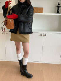 ライダースジャケット 男女兼用 アメリカンスタイル ヴィンテージ加工 羊毛風 ファー一体 秋冬 暖か 軽量 吸湿速乾 再生繊維 ブラック