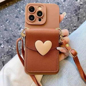 ���f�B�[�X iPhone�P�[�X �X�}�z�P�[�X �V�����_�[ �X�g���b�v�t�� �J�[�h���[ �w�ʃ|�P�b�g iPhone17 iPhone16 Pro Max iPhone14 iPhone13 iPhone11 �Ή� �n�[�g�� ���|�� �΂߂��� ��l���� ��
