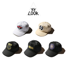 【THRIFTY LOOK / スリフティールック】 5P TWILL GOLF CAP コットンツイル キャップ ゴルフキャップ ロゴワッペン BEASTIE BOYS PUBLIC IMAGE LTD NIRVANA RED HOTO CHILI PEPPERS オールシーズン