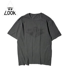 【THRIFTY LOOK / スリフティールック】THRIFTY PIGMENT "BEASTIE BOYS" TEE ビースティーボーイズ ロゴ グラフィック オフィシャル ライセンシー Tシャツ ピグメント加工