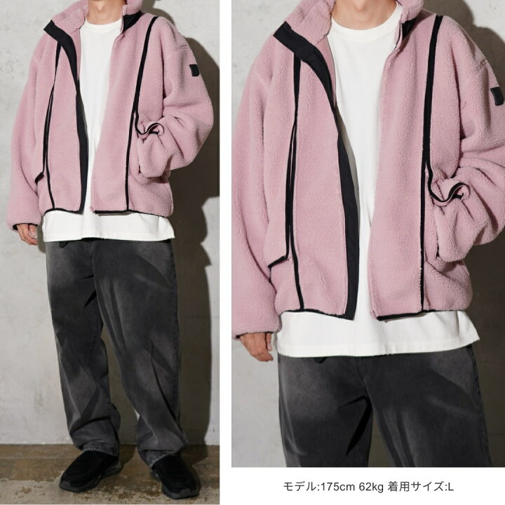楽天市場】【PHINGERIN / フィンガリン】NOREN BOA FLEECE JACKET ボア 