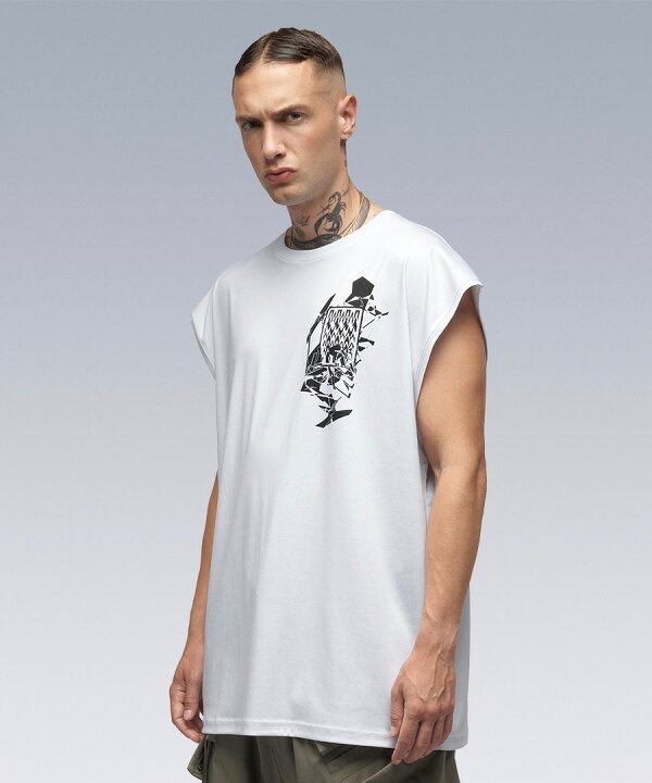 楽天市場】ACRONYM / MERCERIZED SLEEVELESS T-SHIRTS [LOOSE FIT 