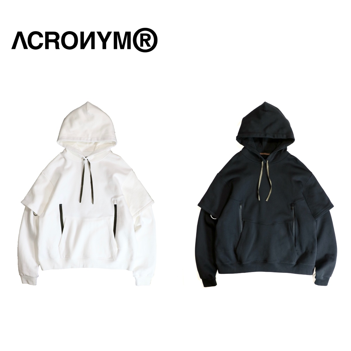  COTTON HOODED SWEAT SHIRT [STRAIGHT FIT] (S34-PR)
