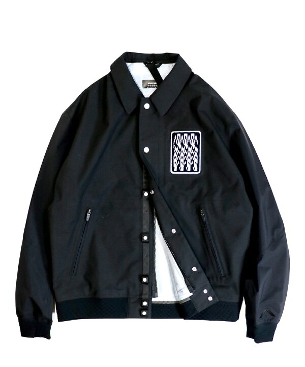 ACRONYM 3L VARSITY JACKET [STRAIGHT FIT] (J94-VT) アクロニウム ヴァーシティージャケット  スタジャン スタジアムジャケット ブラック S