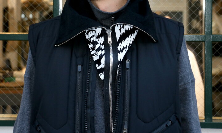 楽天市場】【ACRONYM / アクロニウム】 MODULAR ZIPPERED POWERSTRETCH  