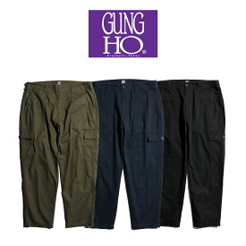 【WEB限定】【GUNG HO / ガンホー】 CAMP FATIGUE 6POCKETS ベイカーポケット ファティーグパンツ カーゴパンツ