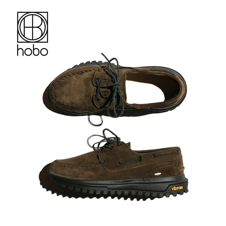 楽天市場】【HOBO × sun℃ore / ホーボー × サンコア】 DECK SHOES COW 