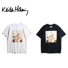 【Keith Haring / キースへリング】KEITH PHOTO SS TEE アート フォト Tシャツ