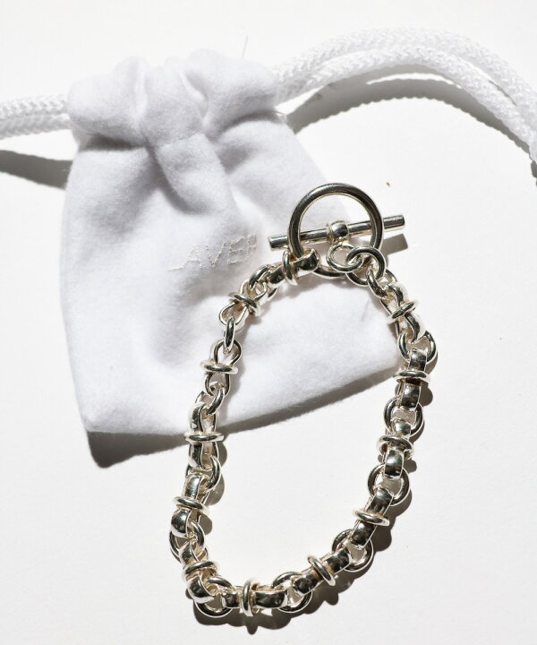 楽天市場】【LAVER / ラバー】 TAGGLE CHAIN T BAR BRACELET (NO.21 