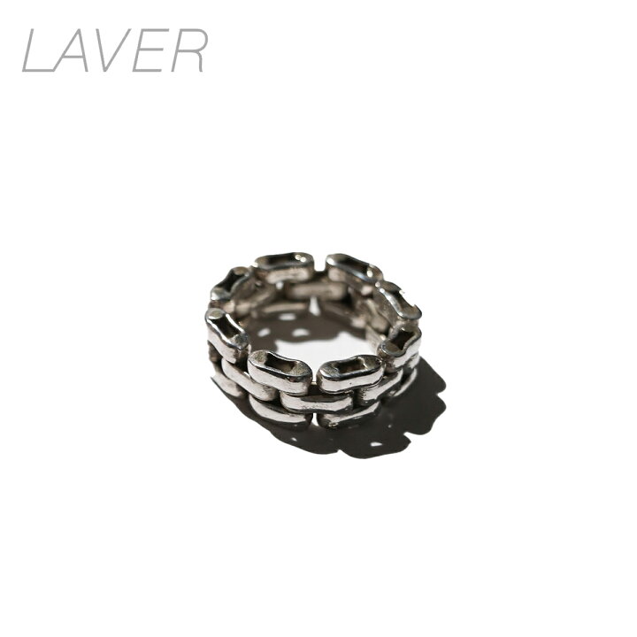 楽天市場】【LAVER / ラバー】 3 LINK RING (NO.17) ベルトモチーフ 