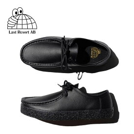 【Last Resort AB/ ラストリゾートエービー】VM006 MOC LO Leather (Black/Black) レザー 本革 シューズ 靴 メンズ レディース ラグジュアリー クラシックスタイル