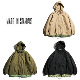 【MADE IN STANDARD / メイドインスタンダード】ASHLAND 90S SHORT SNOW PARKA COTTON WITH LINER ショート スノーパーカー ライナー セット