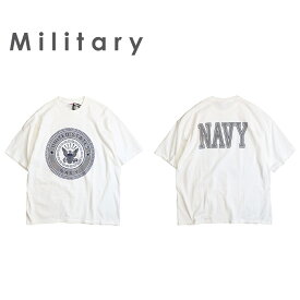 【U.S MILITARY / ユーエスミリタリー】 US NAVY REFLECT PRINT SS TEE MADE IN USA ソフィー アメリカ海軍 トレーニングTシャツ アメリカ製