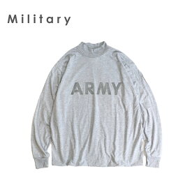 【U.S MILITARY / ユーエスミリタリー】 ARMY LS TEE DEAD STOCK アメリカ陸軍 トレーニングユニフォーム デッドストック