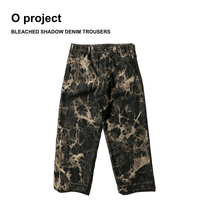 楽天市場】【O project / オープロジェクト】BLEACHED SHADOW DENIM  