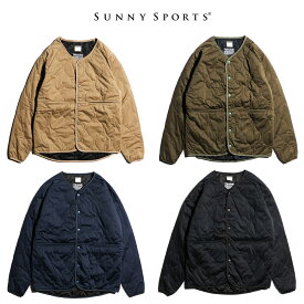 【SUNNY SPORTS / サニースポーツ】 LEVEL5 SOFT SHELL CARDIGAN ソフトシェル スナップカーディガン シンサレート インナーダウン