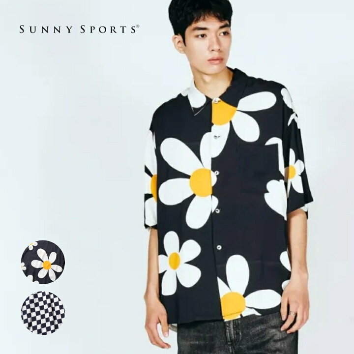 楽天市場】【SUNNY SPORTS / サニースポーツ】PRINTED BOX SHIRTS 半袖  