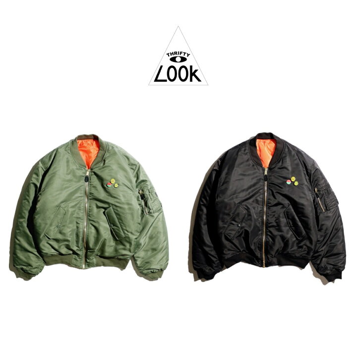 楽天市場】【THRIFTY LOOK / スリフティールック】 MIL-TEC MA-1 BLACK 