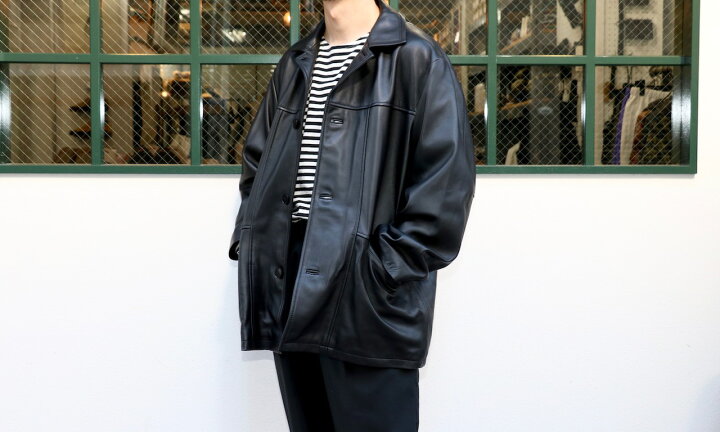 楽天市場】【TOWNCRAFT / タウンクラフト】 LEATHER BPP CAR COAT 
