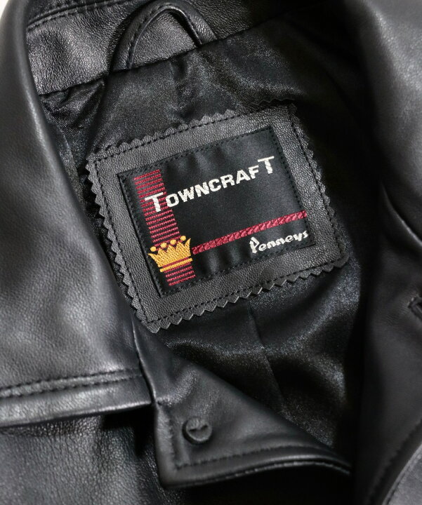 楽天市場】【TOWNCRAFT / タウンクラフト】 LEATHER BPP CAR COAT 
