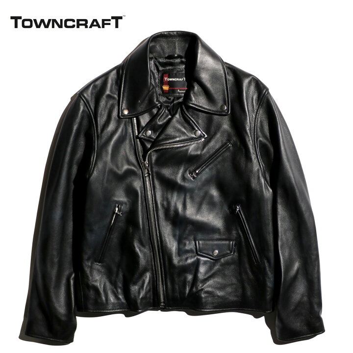 楽天市場】【TOWNCRAFT / タウンクラフト】 LEATHER DOUBLE RIDERS 
