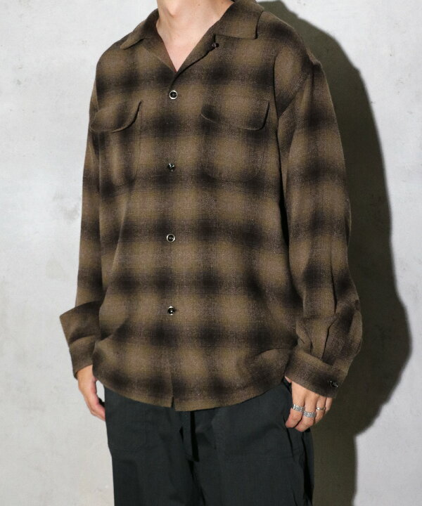 楽天市場】【TOWNCRAFT / タウンクラフト】WOOL CHECK LOOP COLLAR 