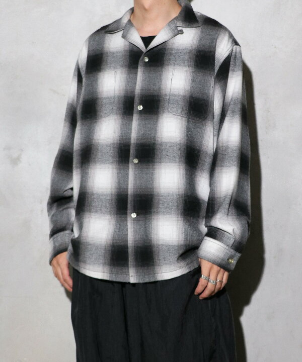 楽天市場】【TOWNCRAFT / タウンクラフト】60S LOOP COLLAR NEL OMBRE  