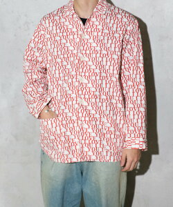 yTOWNCRAFT / ^ENtgz70S PAJAMA JACKET  70s Be[WfUC pW}WPbg Vc