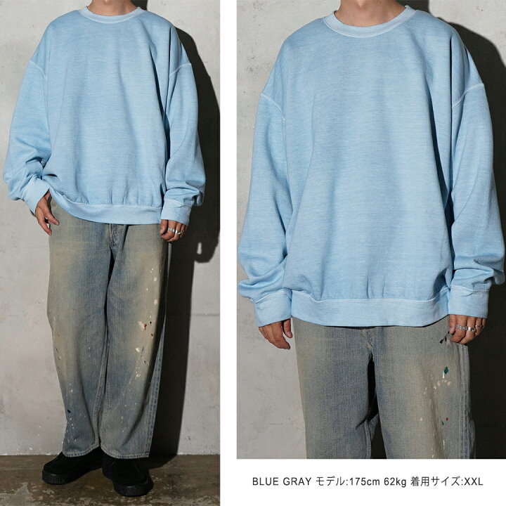 楽天市場】【TOWNCRAFT / タウンクラフト】90S PIGMENT CREW SWEAT 
