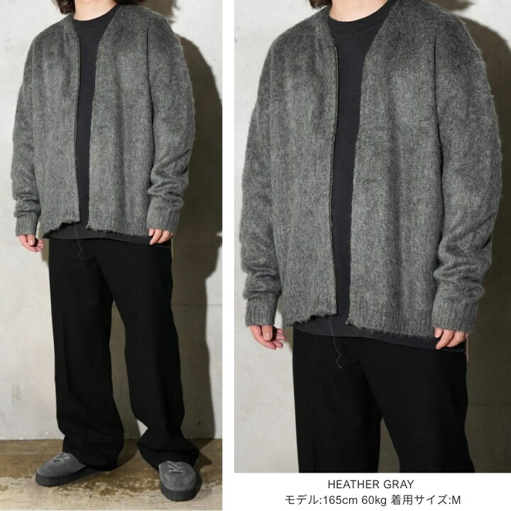 楽天市場】【TOWNCRAFT / タウンクラフト】SOLID SHAGGY ZIP CARDIGAN 