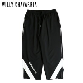 【WILLY CHAVARRIA / ウィリーチャバリア】 WILLY SPORTS PREGAME PANT RECYCTEX ストレート ワイド トラックパンツ
