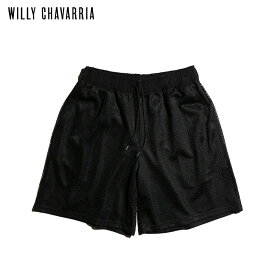 【WILLY CHAVARRIA / ウィリーチャバリア】 MESH SHORT PANTS RECYCTEX® リサイクル メッシュ パンツ ショート丈