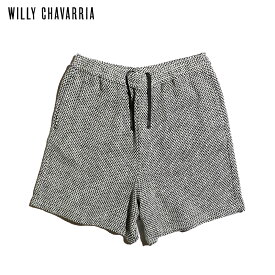 【WILLY CHAVARRIA × LINTON / ウィリーチャバリア × リントン】 TWEED SHORTS LINTON チェックツイード ショートパンツ