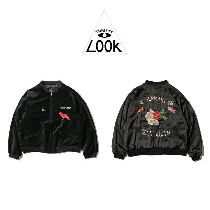 楽天市場】【THRIFTY LOOK / スリフティールック】REVERSIBLE SOUVENIR 