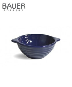 BAUER POTTERY oEA[|b^[ LUG HANDLED SOUP BOWL Onh X[v {E Jbv  AJ H  e[uEGA MADE IN U.S.A