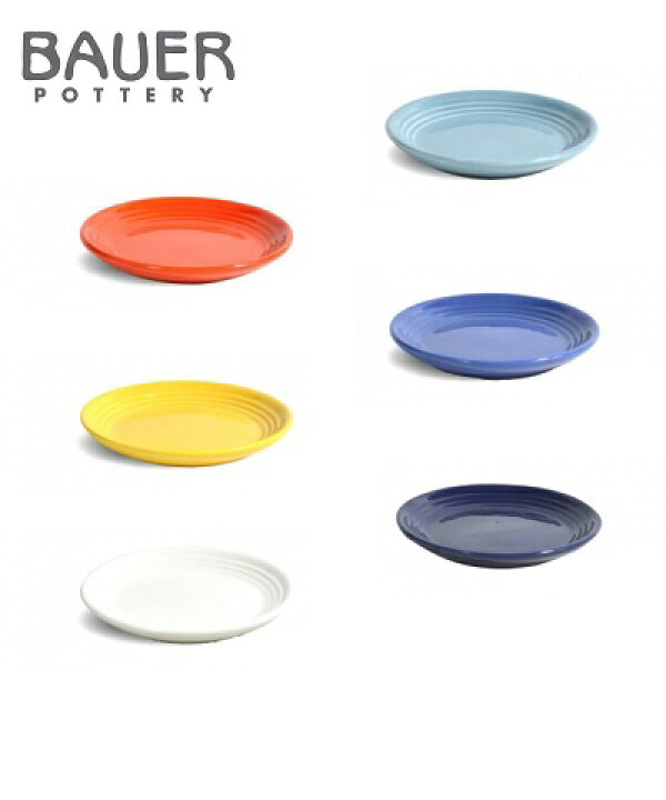 楽天市場】BAUER POTTERY バウアーポッタリー BREAD PLATE 5inch 