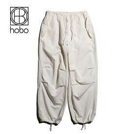 【HOBO / ホーボー】EASY PANTS COTTON WEATHER CLOTH VINTAGE WASH(HB-P4301) イージーパンツ コットン オーバーパンツ ウォッシュ加工