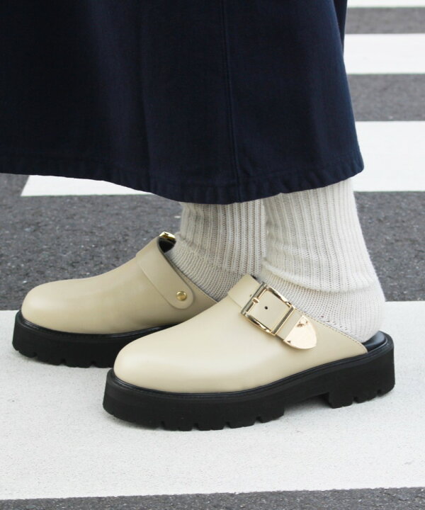 楽天市場】CAMINANDO / カミナンド BUCKLE CLOG MULES 2415W バックル  