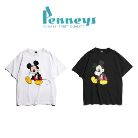 【PENNEY'S / ペニーズ】 MICKEY SS TEE 半袖 Tシャツ ディズニー オフィシャル ミッキーマウス