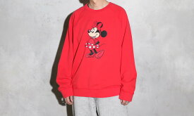 【PENNEY'S / ペニーズ】 MINNIE VINTAGE CREW NECK SWEAT ディズニー　公式　ミニー　スウェット