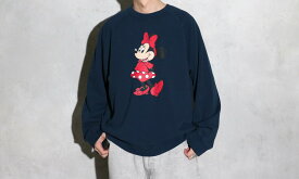 【PENNEY'S / ペニーズ】 MINNIE VINTAGE CREW NECK SWEAT ディズニー　公式　ミニー　スウェット