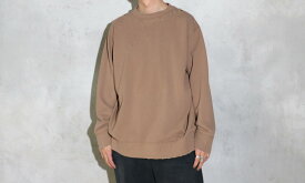 【PENNEY'S / ペニーズ】60S DAMAGED CREW SWEAT 無地 ダメージ加工 クルーネックスウェット